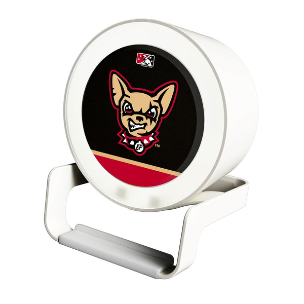 El Paso Chihuahuas Solid Wordmark Night Light Charger and Bluetooth Speaker