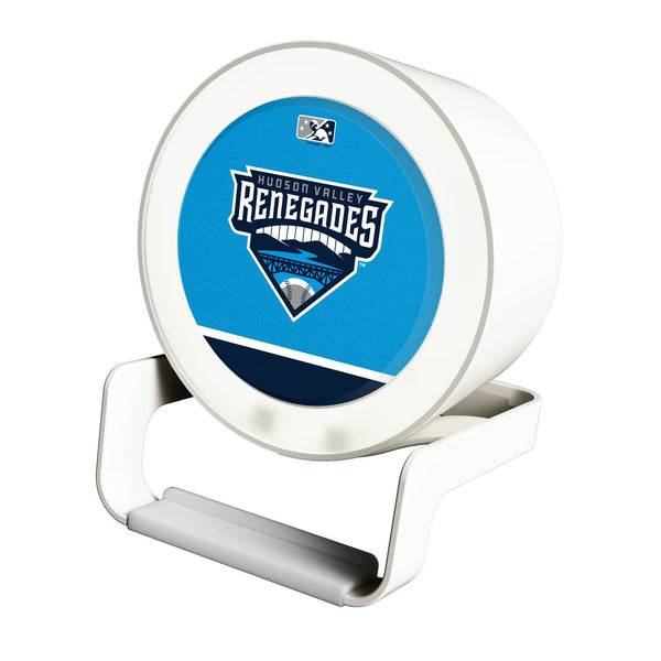 Hudson Valley Renegades Solid Wordmark Night Light Charger and Bluetooth Speaker