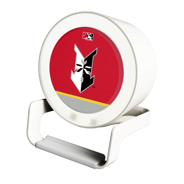 Indianapolis Indians Solid Wordmark Night Light Charger and Bluetooth Speaker