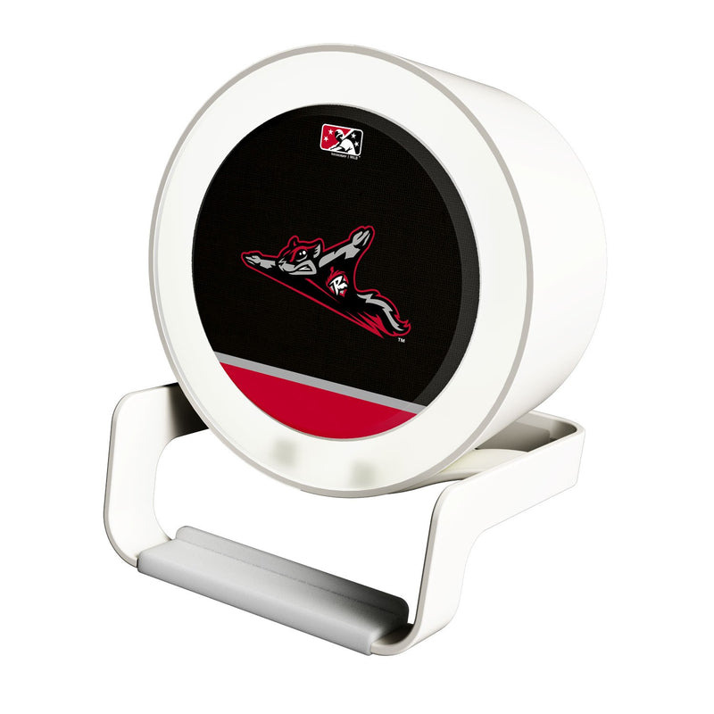 Richmond Flying Squirrels Solid Wordmark Night Light Charger and Bluetooth Speaker