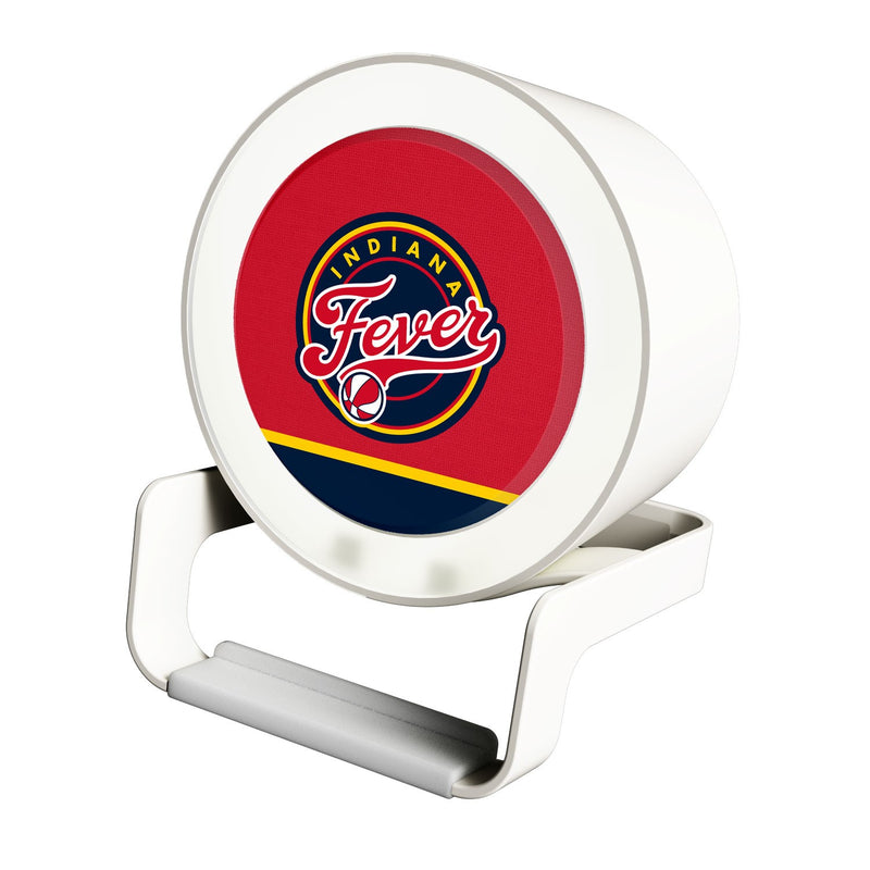 Indiana Fever Solid Wordmark Night Light Charger and Bluetooth Speaker
