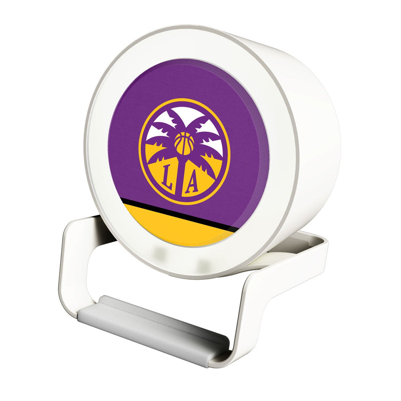 Los Angeles Sparks Solid Wordmark Night Light Charger and Bluetooth Speaker