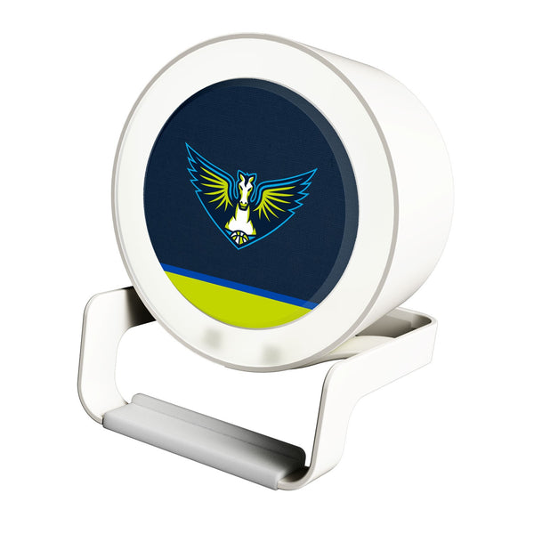Dallas Wings Solid Wordmark Night Light Charger and Bluetooth Speaker