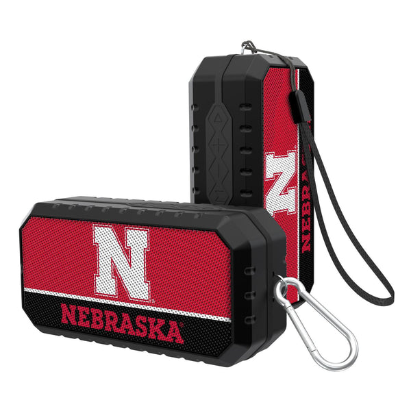 Nebraska Huskers N Endzone Solid Bluetooth Speaker