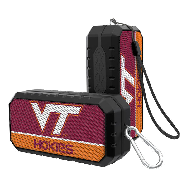 Virginia Tech Hokies Endzone Solid Bluetooth Speaker