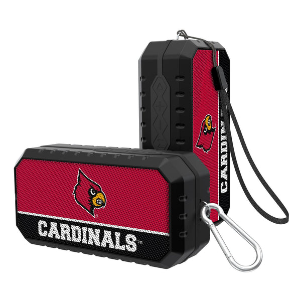 Louisville Cardinals Endzone Solid Bluetooth Speaker