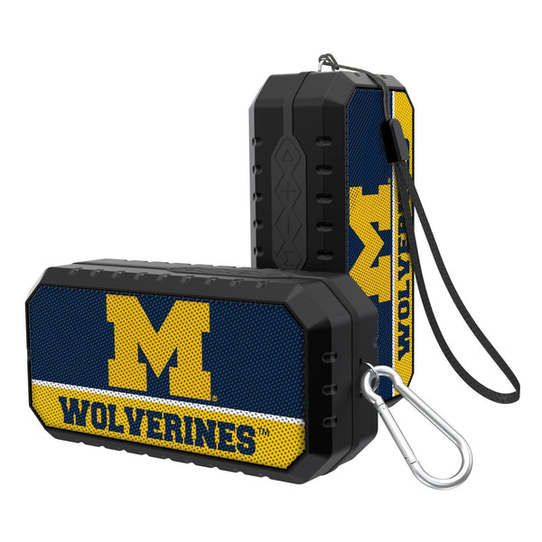Michigan Wolverines Endzone Solid Bluetooth Speaker