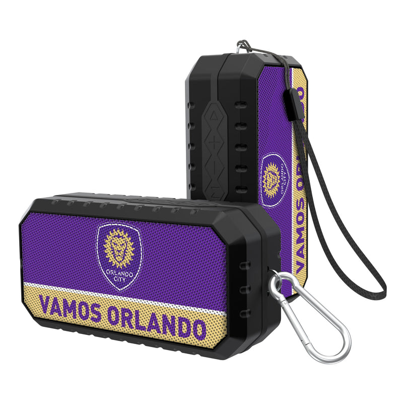 Orlando City Soccer Club  Solid Wordmark Bluetooth Speaker