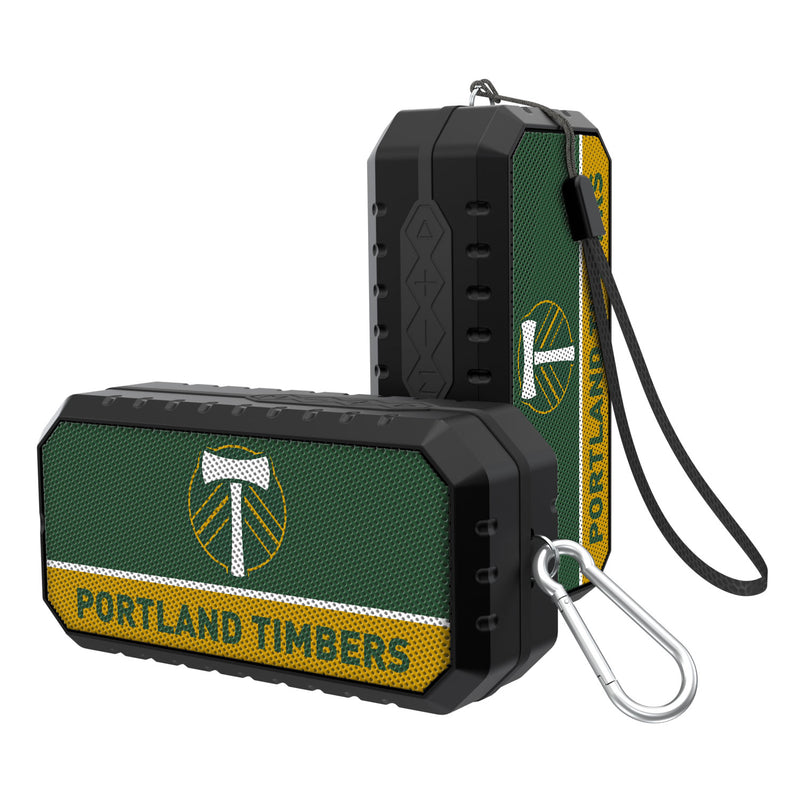 Portland Timbers   Solid Wordmark Bluetooth Speaker