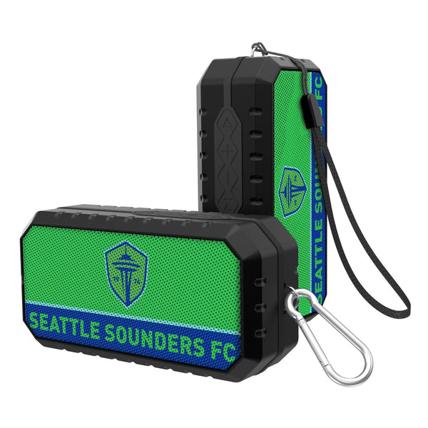 Seattle Sounders FC   Endzone Solid Bluetooth Speaker