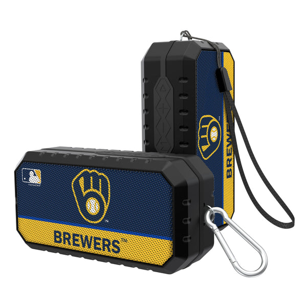 Milwaukee Brewers Solid Wordmark Bluetooth Speaker