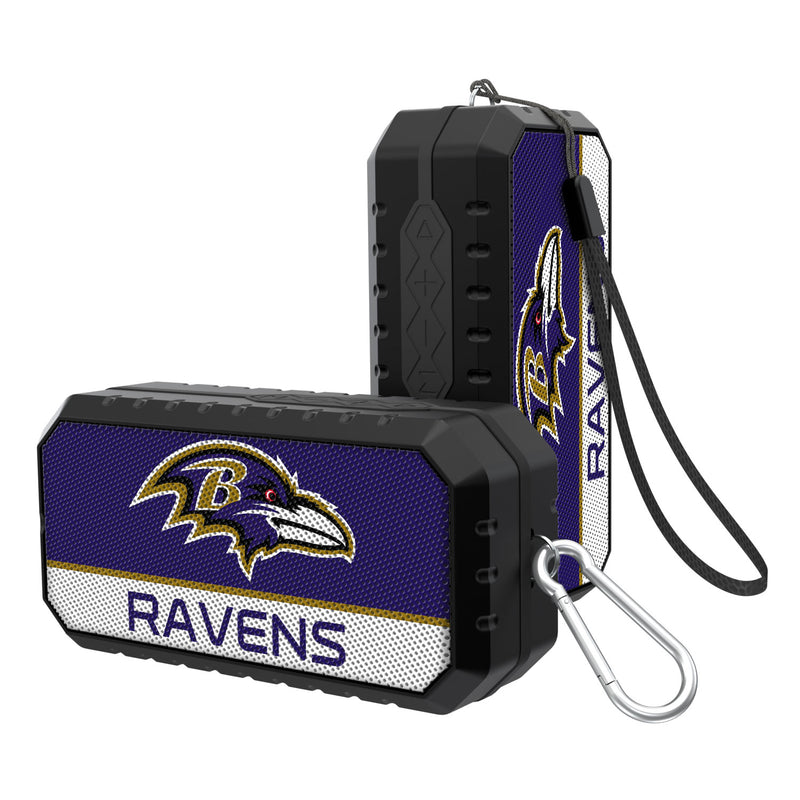 Baltimore Ravens Solid Wordmark Bluetooth Speaker