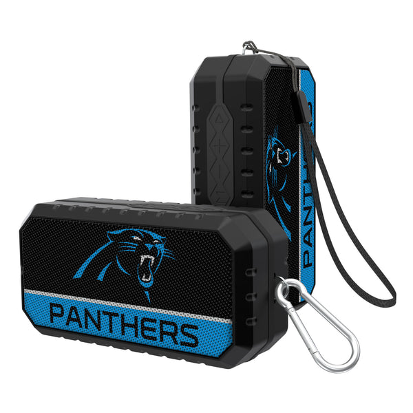 Carolina Panthers Solid Wordmark Bluetooth Speaker