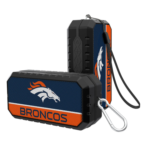 Denver Broncos Solid Wordmark Bluetooth Speaker