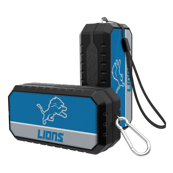 Detroit Lions Solid Wordmark Bluetooth Speaker