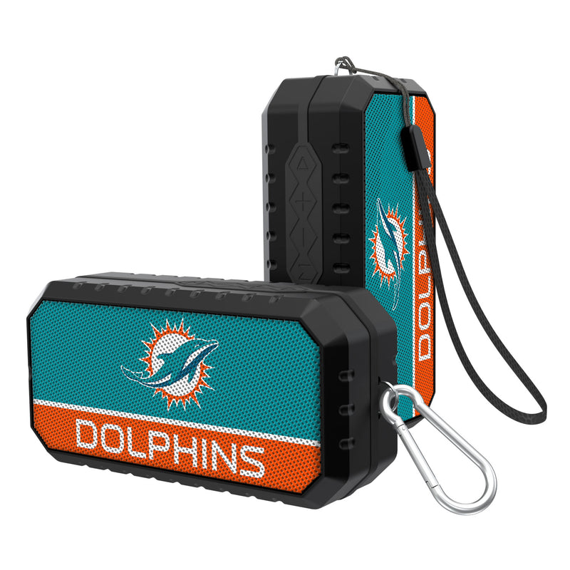 Miami Dolphins Solid Wordmark Bluetooth Speaker