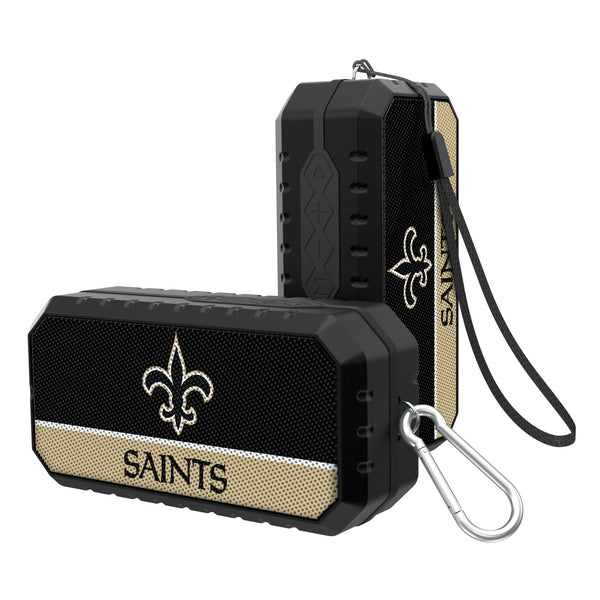 New Orleans Saints Solid Wordmark Bluetooth Speaker