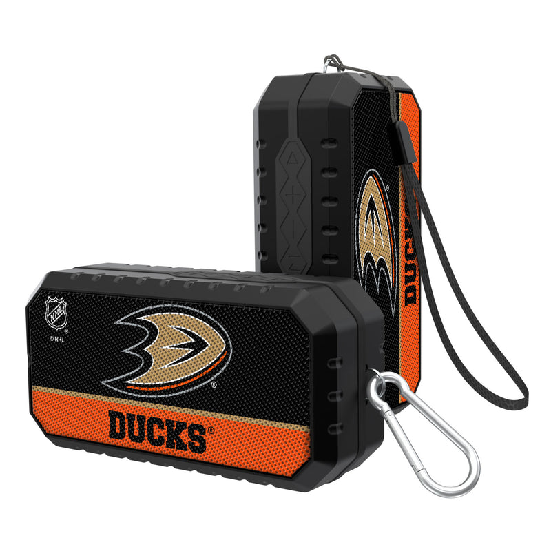 Anaheim Ducks Solid Wordmark Bluetooth Speaker