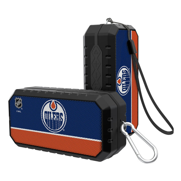 Edmonton Oilers Solid Wordmark Bluetooth Speaker