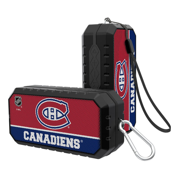 Montreal Canadiens Solid Wordmark Bluetooth Speaker