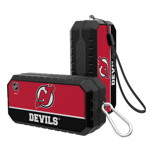 New Jersey Devils Solid Wordmark Bluetooth Speaker