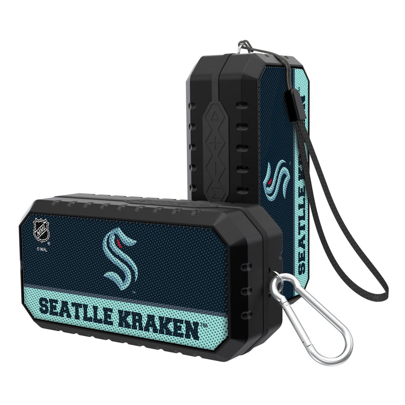 Seattle Kraken Solid Wordmark Bluetooth Speaker