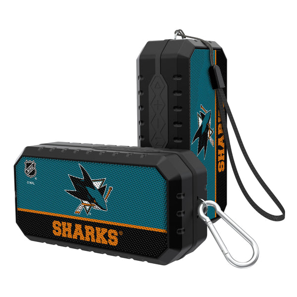 San Jose Sharks Solid Wordmark Bluetooth Speaker