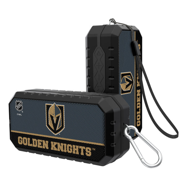 Vegas Golden Knights Solid Wordmark Bluetooth Speaker