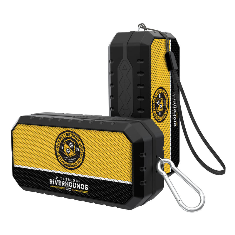 Pittsburgh Riverhounds SC  Solid Wordmark Bluetooth Speaker