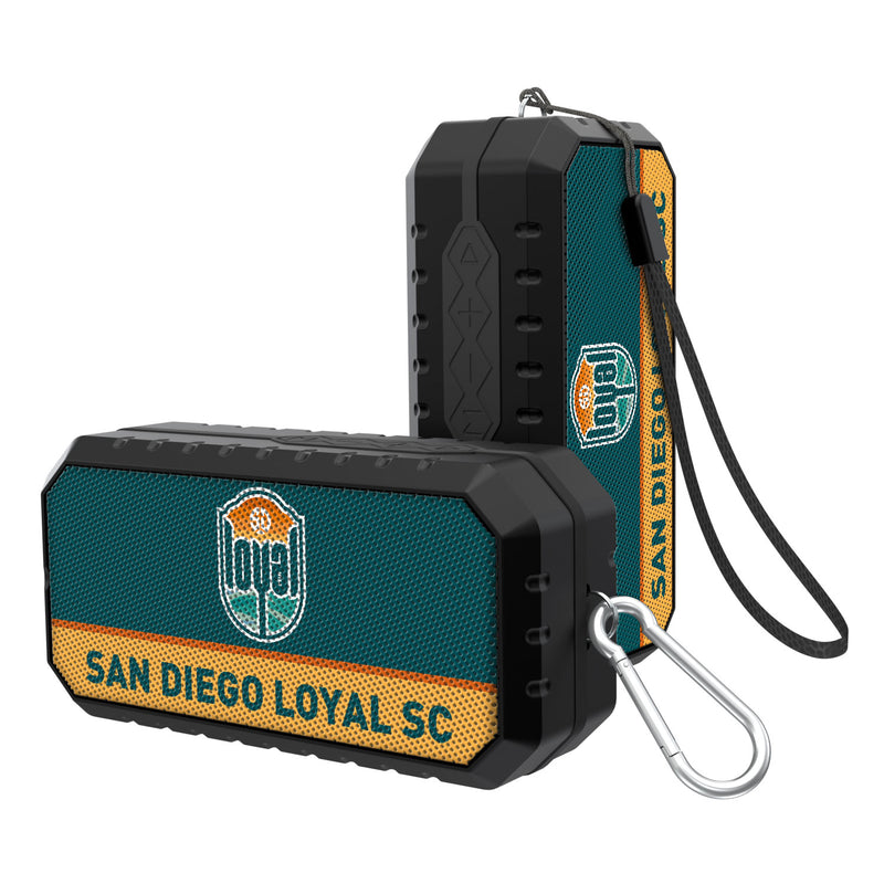 San Diego Loyal SC  Solid Wordmark Bluetooth Speaker