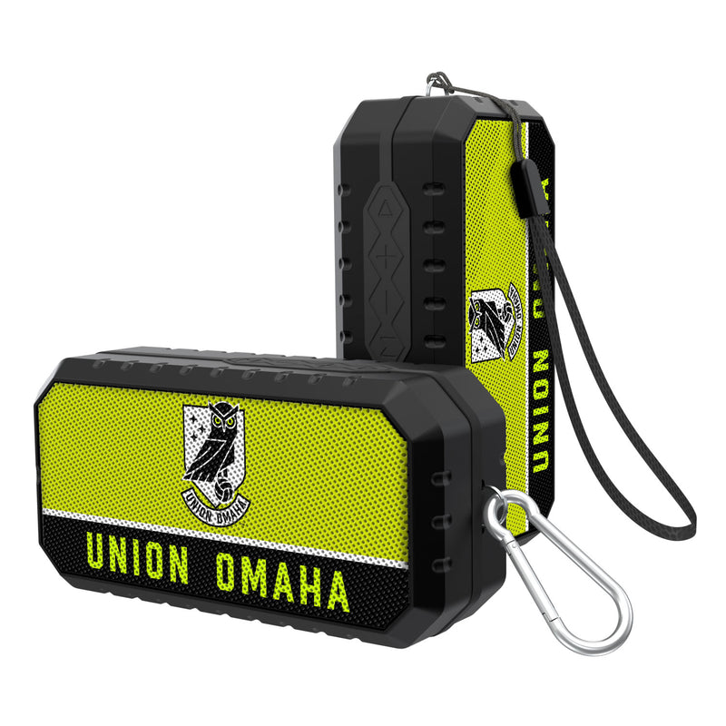 Union Omaha SC  Solid Wordmark Bluetooth Speaker