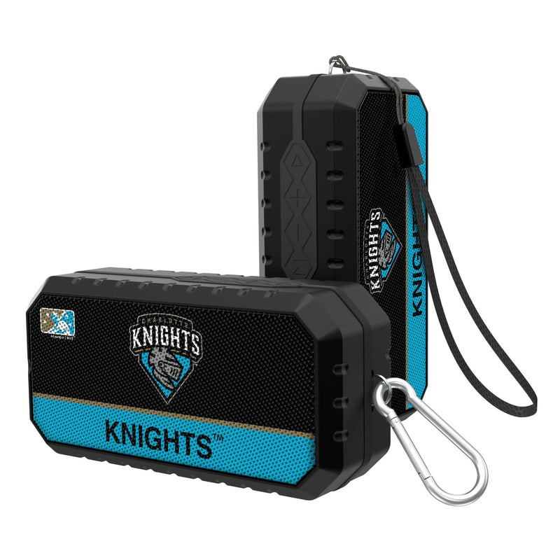 Charlotte Knights Solid Wordmark Bluetooth Speaker