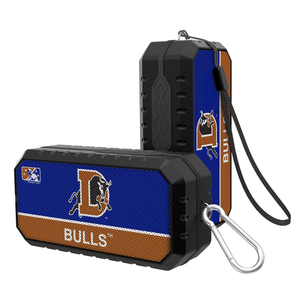 Durham Bulls Solid Wordmark Bluetooth Speaker