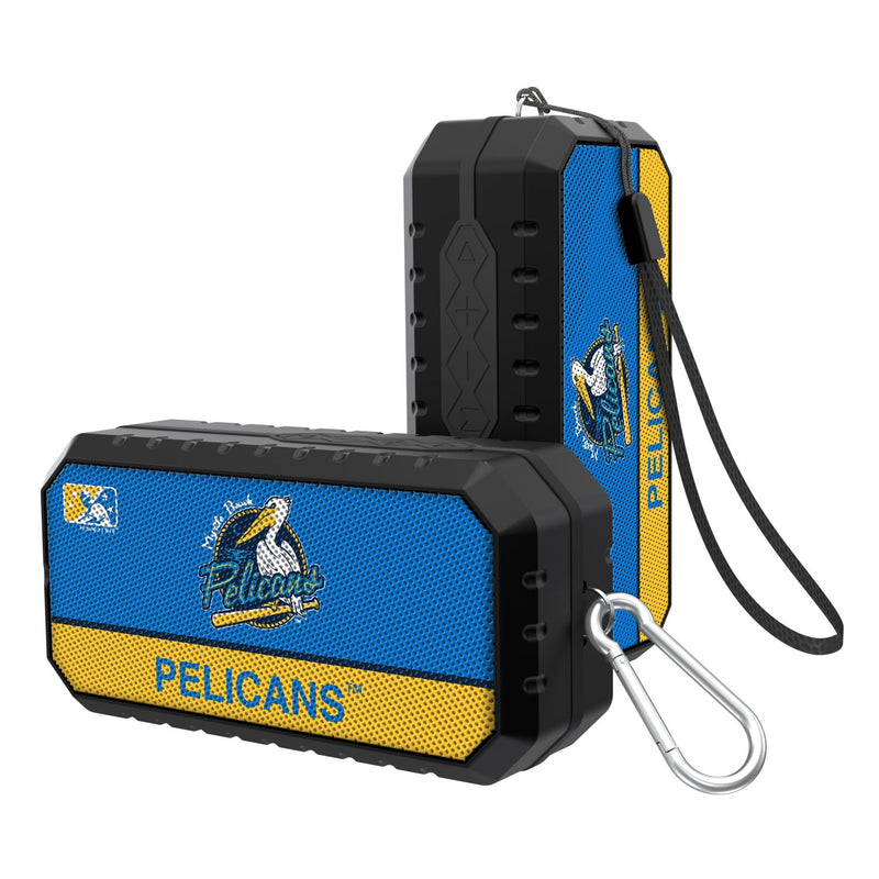 Myrtle Beach Pelicans Solid Wordmark Bluetooth Speaker