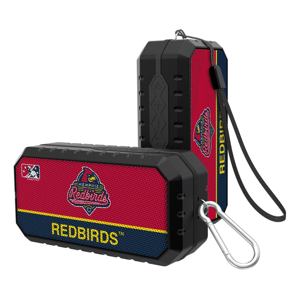 Memphis Redbirds Solid Wordmark Bluetooth Speaker
