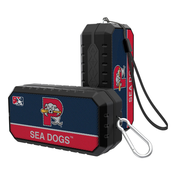Portland Sea Dogs Solid Wordmark Bluetooth Speaker