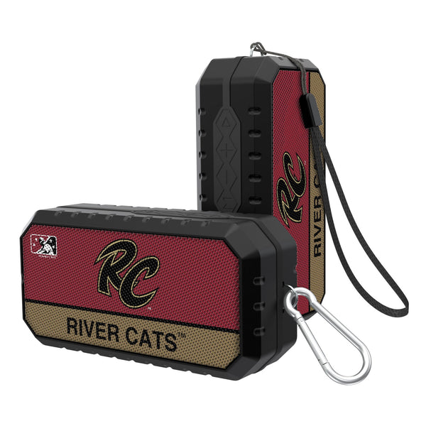Sacramento River Cats Solid Wordmark Bluetooth Speaker