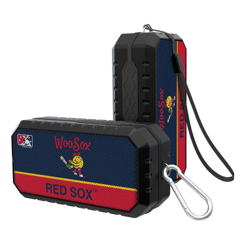 Worcester Red Sox Solid Wordmark Bluetooth Speaker