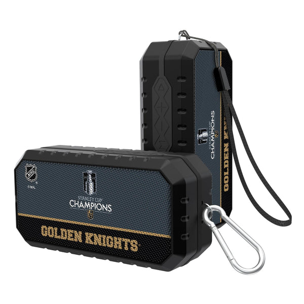Vegas Golden Knights Solid Wordmark Bluetooth Speaker