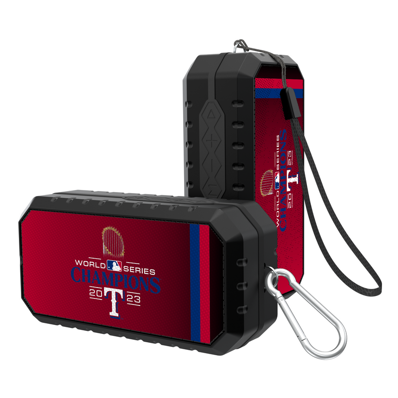 Texas Rangers 2023 MLB World Series Bluetooth Speaker