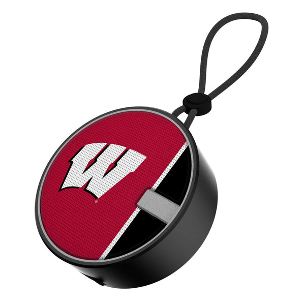 Wisconsin Badgers Endzone Solid Waterproof Speaker