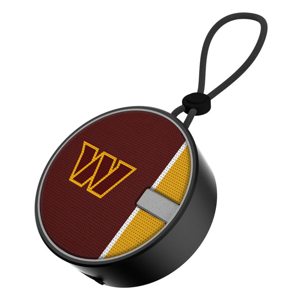 Washington Commanders Solid Wordmark Waterproof Speaker