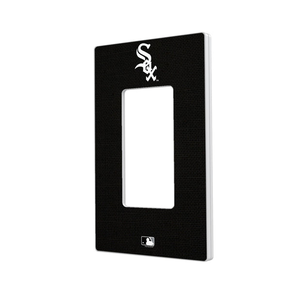 Chicago White Sox Solid Hidden-Screw Light Switch Plate - Single Rocker