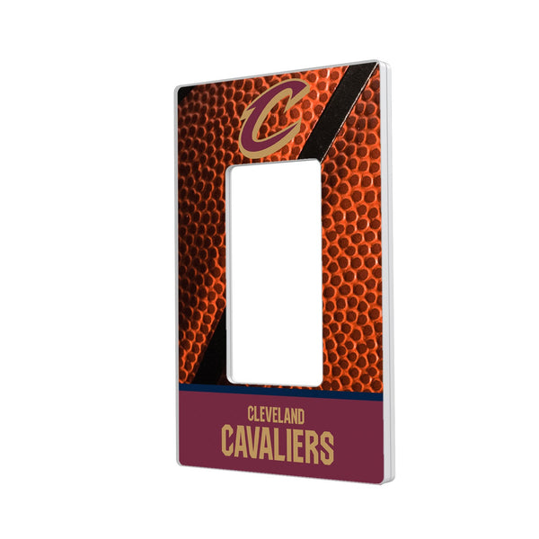 Cleveland Cavaliers Basketball Hidden-Screw Light Switch Plate - Single Rocker