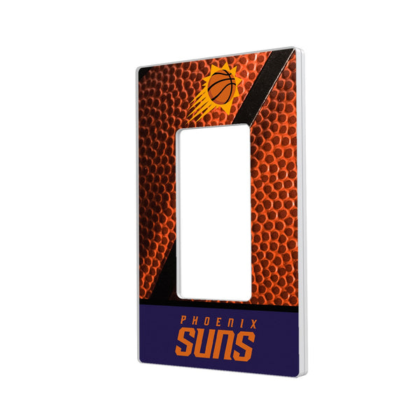 Phoenix Suns Basketball Hidden-Screw Light Switch Plate - Single Rocker