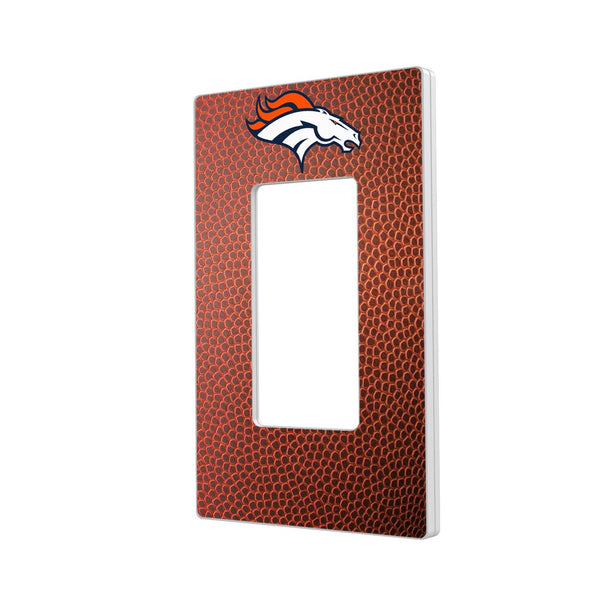Denver Broncos Football Hidden-Screw Light Switch Plate
