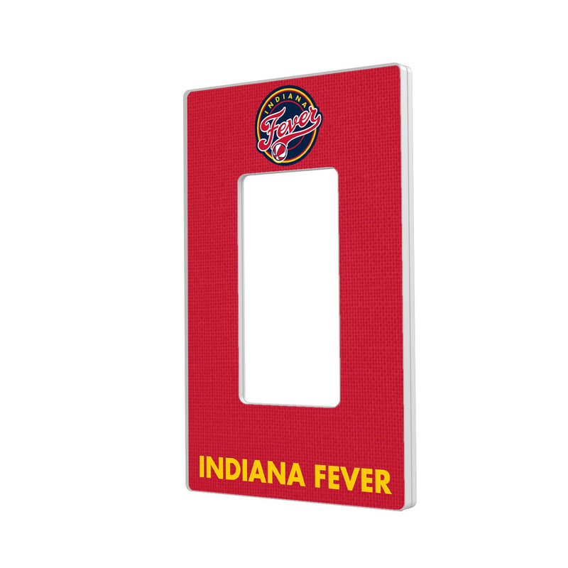 Indiana Fever Solid Hidden-Screw Light Switch Plate - Single Rocker