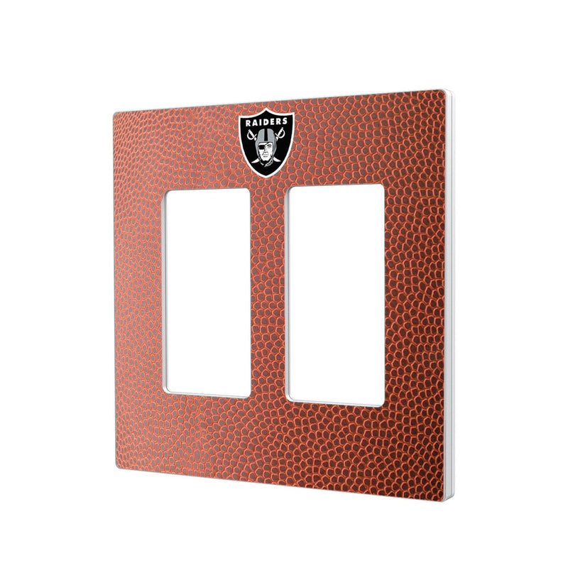 Las Vegas Raiders Football Hidden-Screw Light Switch Plate