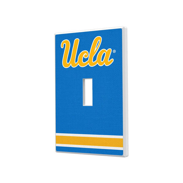 UCLA Bruins Stripe Hidden-Screw Light Switch Plate