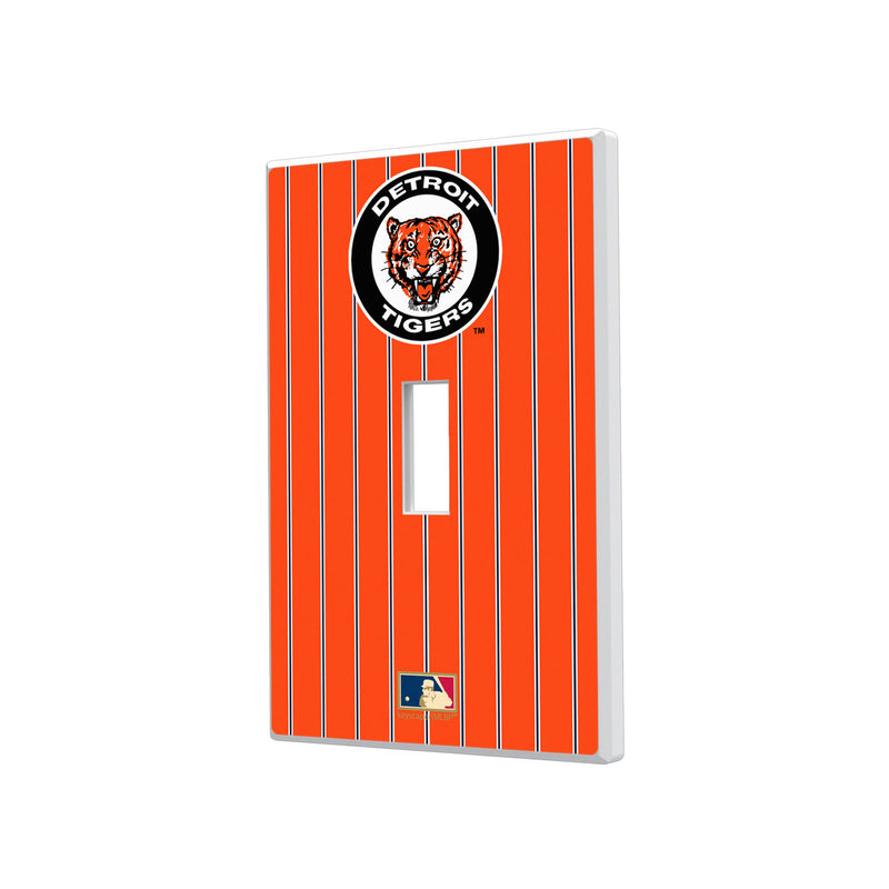 Detroit Tigers 1961-1963 - Cooperstown Collection Pinstripe Hidden-Screw Light Switch Plate - Single Toggle